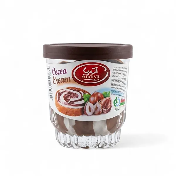hazelnut-cream-white-spread-150g شکلات صبحانه فندقی کرم و سفید ۱۵۰ گرمی